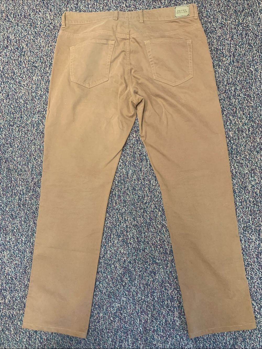 Peter Millar Sz 35 Ultimate Sateen 5-Pocket Pants Chino Soft Casual Workwear
